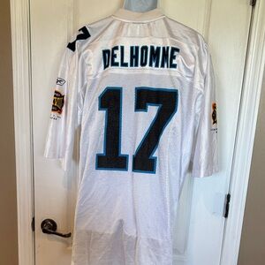 Vintage Reebok Jake Delhomme Carolina Panthers Super Bowl 38 Jersey
